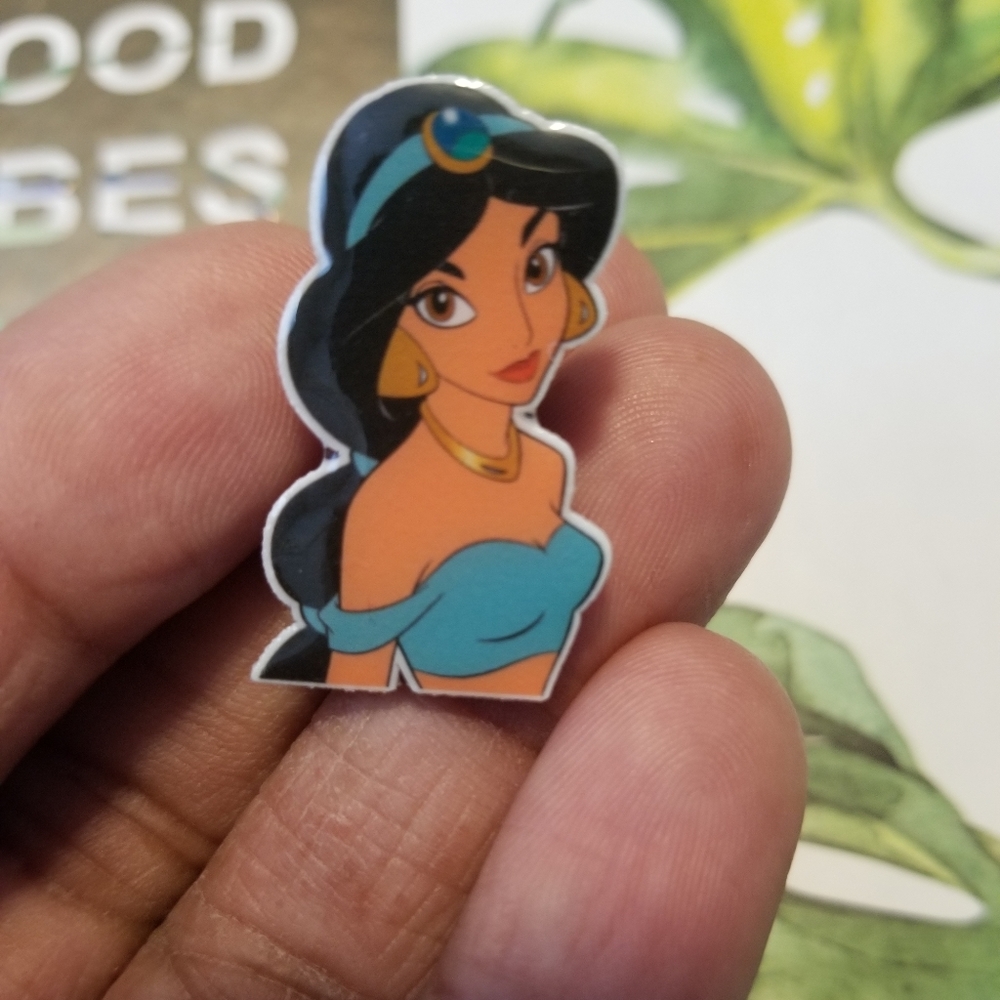 Disney Princess Jasmine Acrylic Pin - Picture 1 of 6